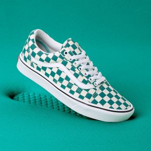 Vans Bayan Spor Ayakkabı ComfyCush Checker Old Skool Beyaz | 50773-470